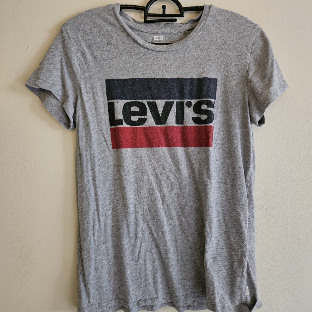 Levi's Heather Gray Logo Tee